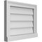 Ekena Millwork Vertical Surface Mount PVC Gable Vent w/ 2"W x 2"H , Brickmould Sill Frame, 20"W x 16"H GVPVE20X1603SN - alternate 2